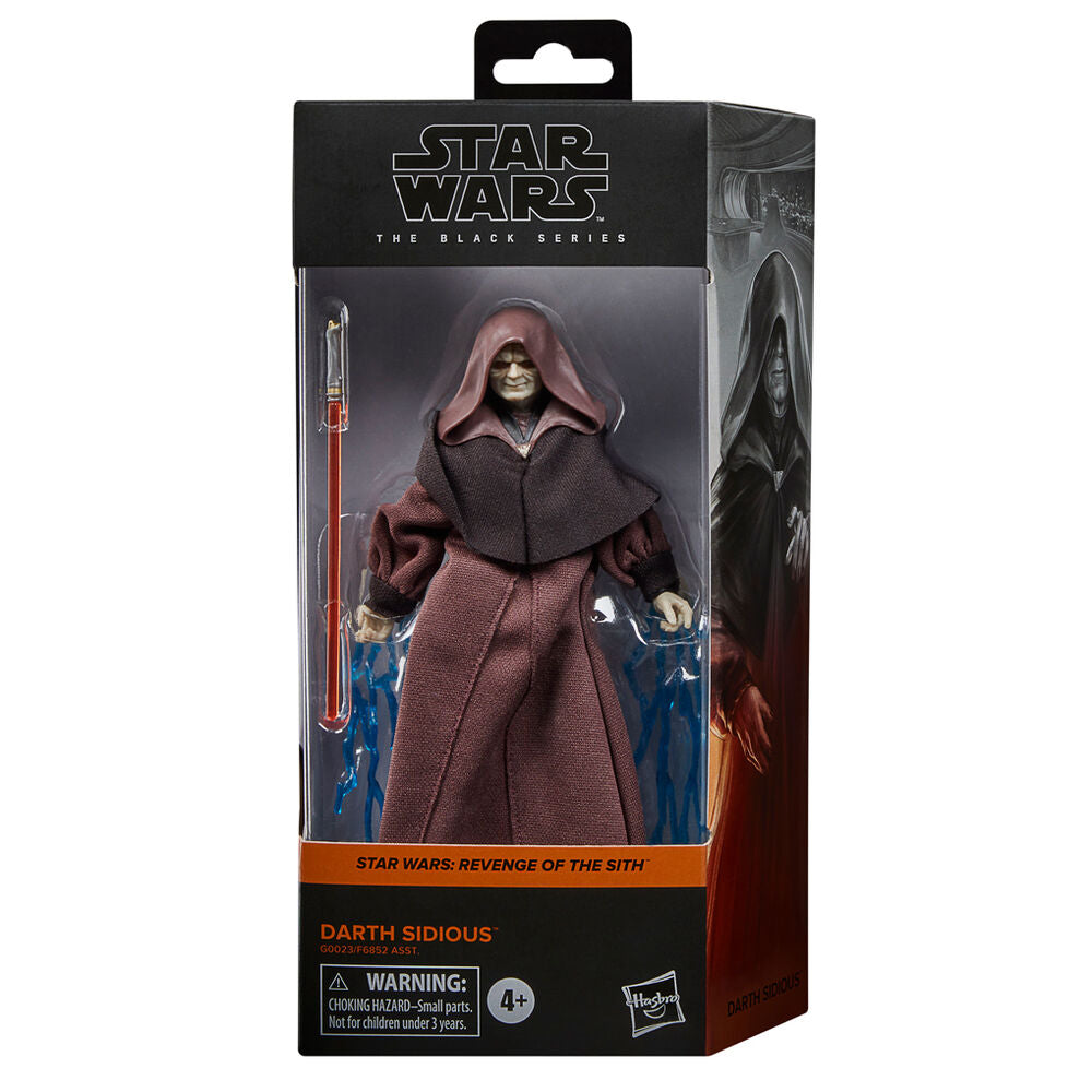 Action figure di Darth Sidious da Star Wars: La vendetta dei Sith 15 cm