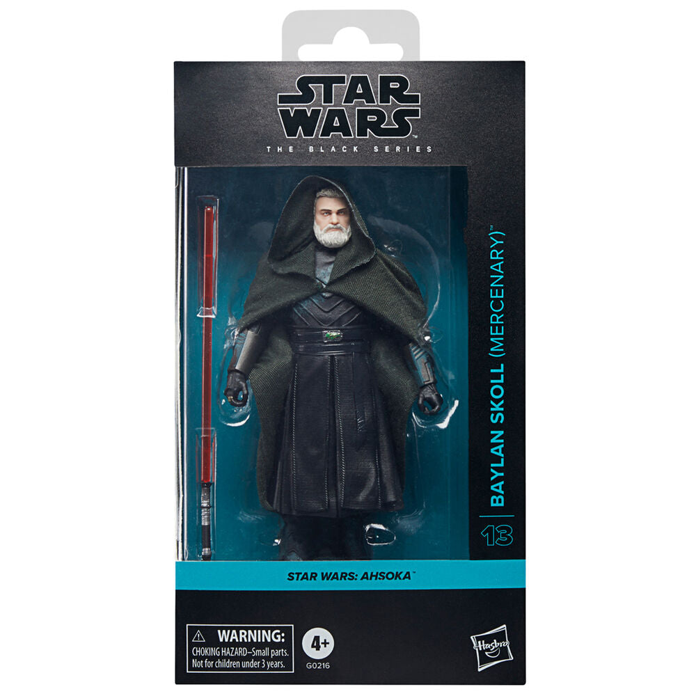 Figura Baylan Skoll Mercenário Ahsoka Star Wars 15cm