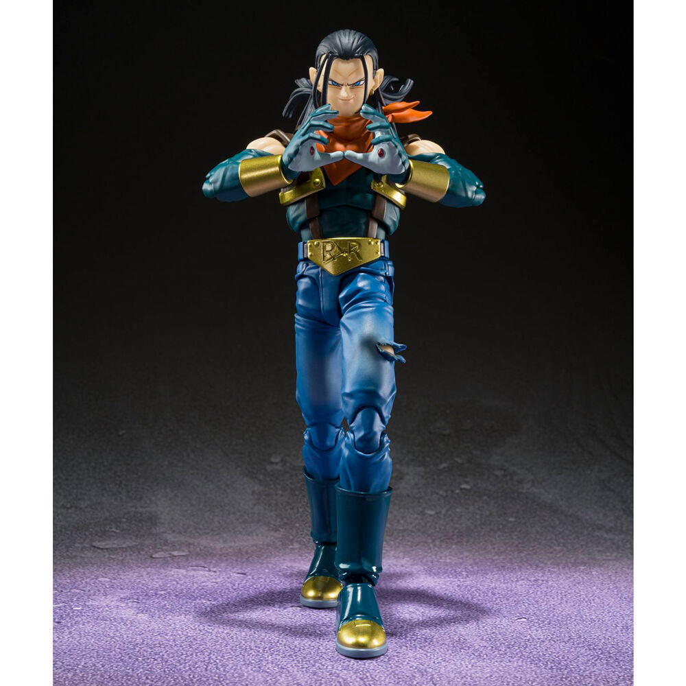 figure sh figuarts super android 17 dragon ball gt 20cm