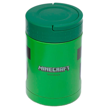 Lancheira térmica portátil Creeper Minecraft de 500ml
