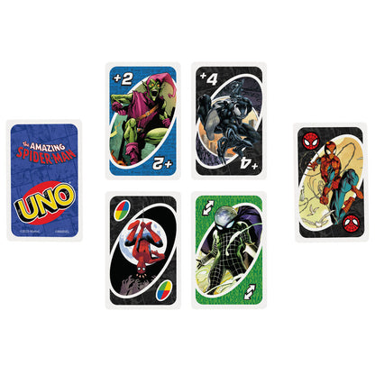UNO Spiderman Marvel jeu de cartes