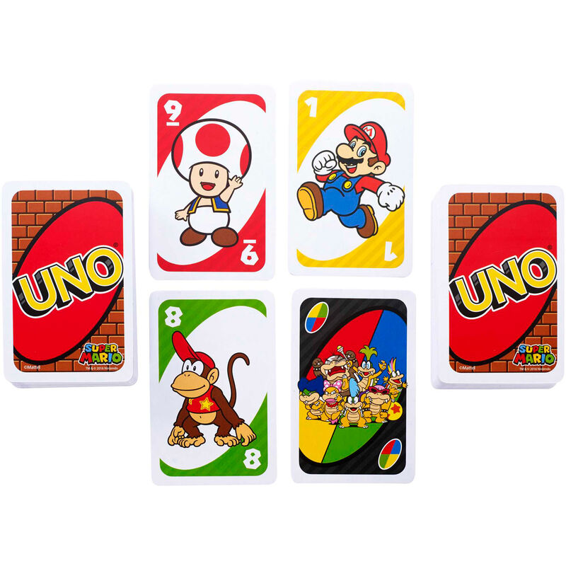 Jeu de cartes UNO Super Mario Bros