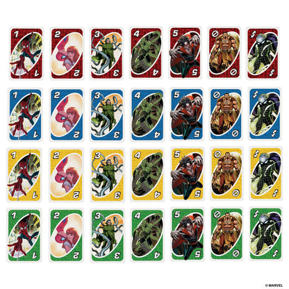 UNO Spiderman Marvel jeu de cartes