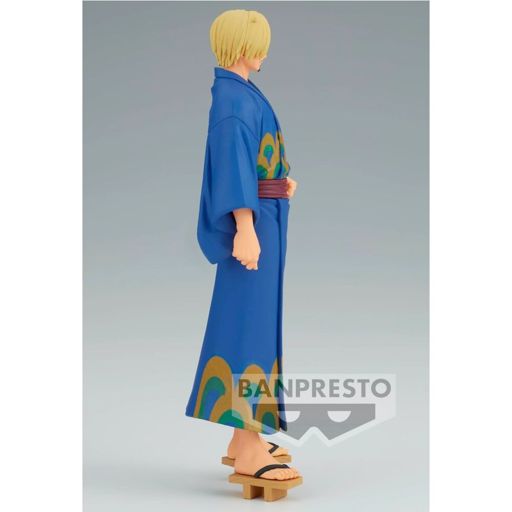 Figure Sanji Wanokuni Yukata Grandline Series One Piece 17cm