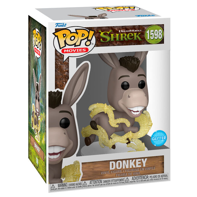 shrek donkey pop figure
