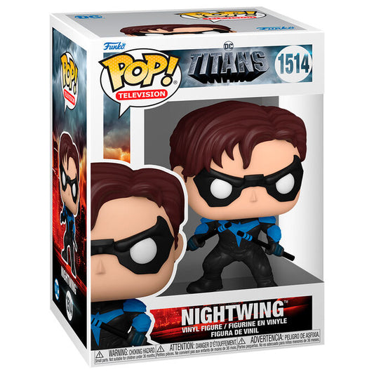 pop titans nightwing figure