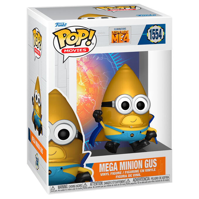 pop figure gru despicable me 4 mega minion gus