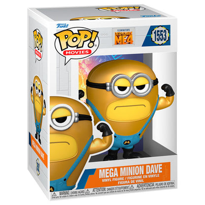 pop figure gru despicable me 4 mega minion dave