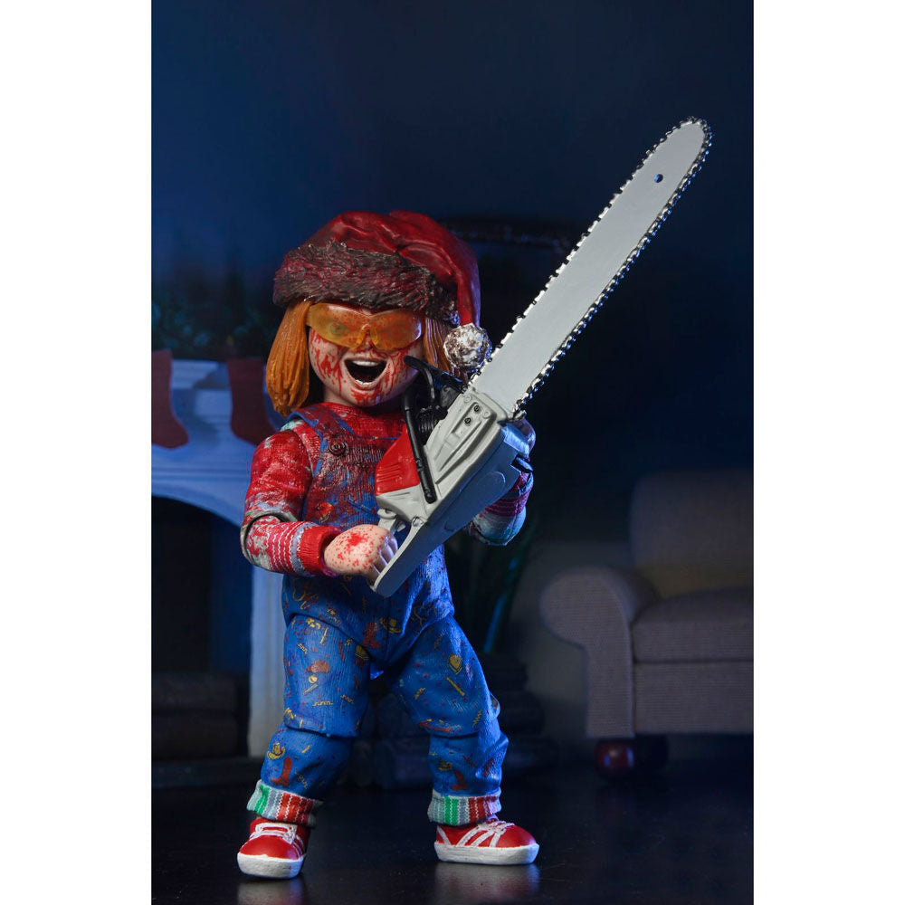 ultimate chucky holiday chucky figure 18cm