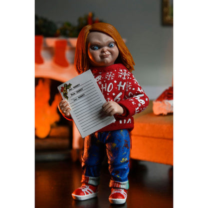 Figura Chucky Ultimate Holiday Chucky de 18 cm