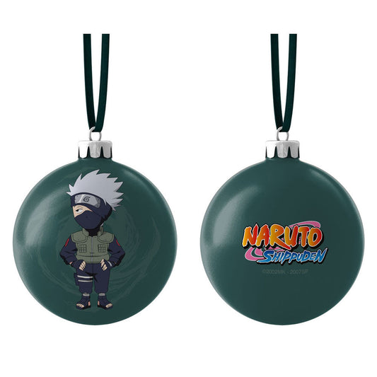 chibi kakashi naruto shippuden christmas ball