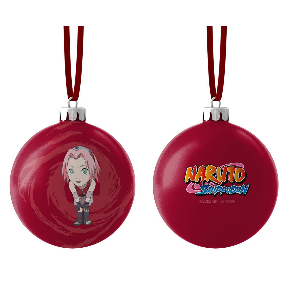 christmas ball chibi sakura naruto shippuden