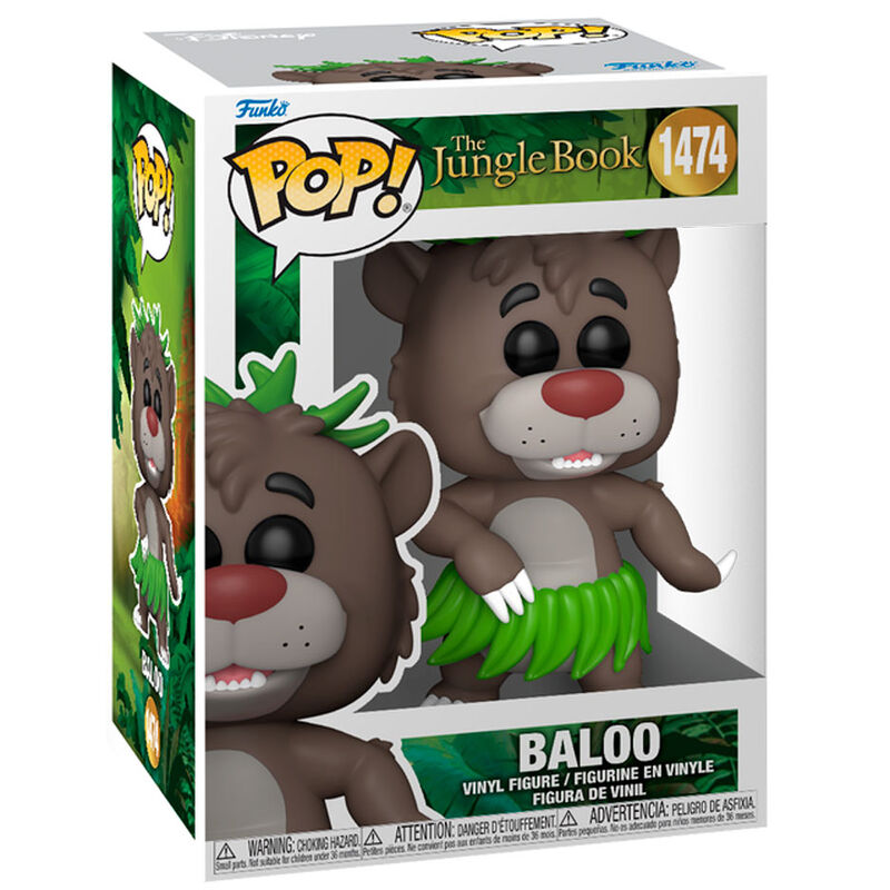 disney pop figure the jungle book baloo