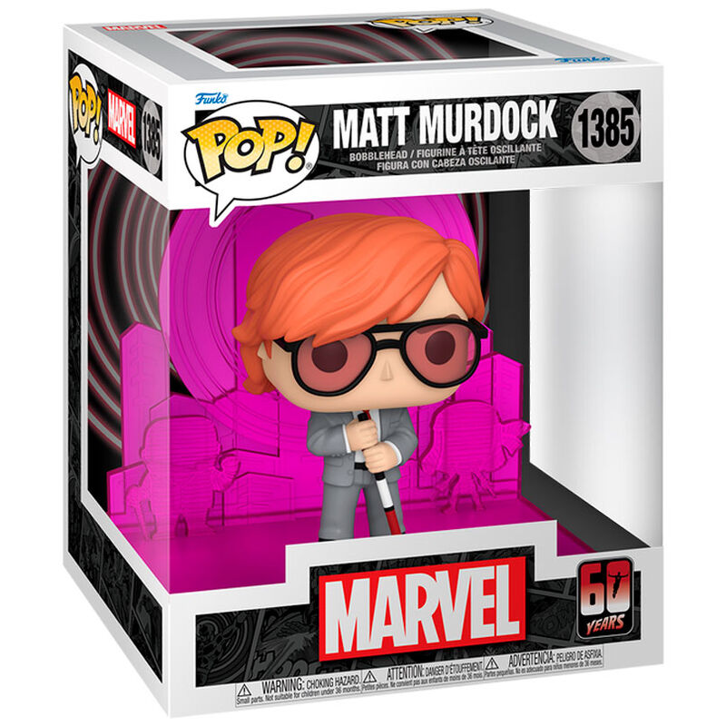 marvel matt murdock daredevil deluxe pop figure