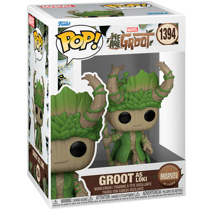 marvel we are groot pop figure  groot as loki
