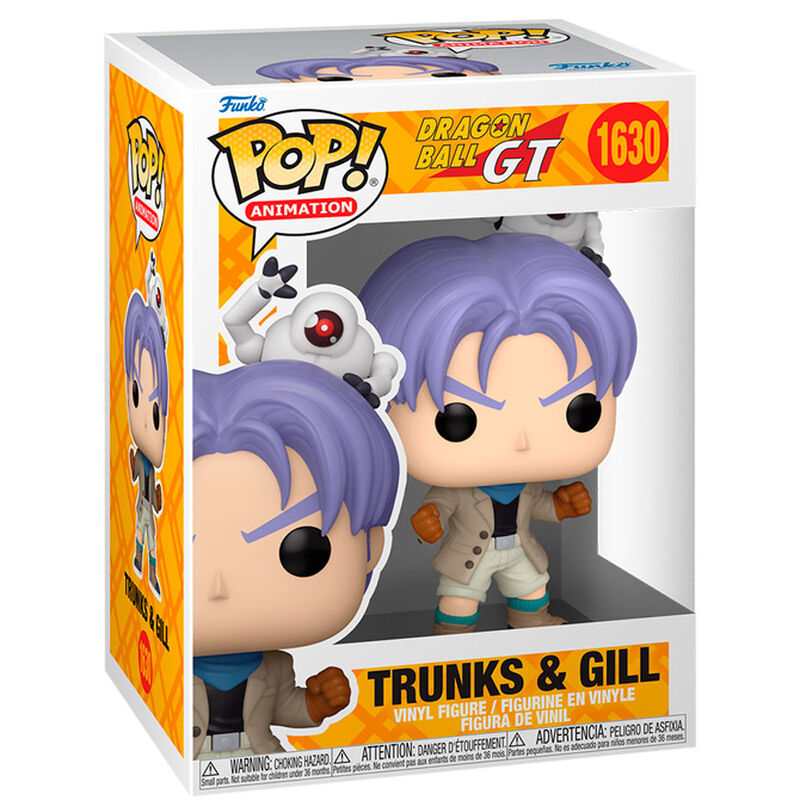pop figure dragon ball gt trunks & gill