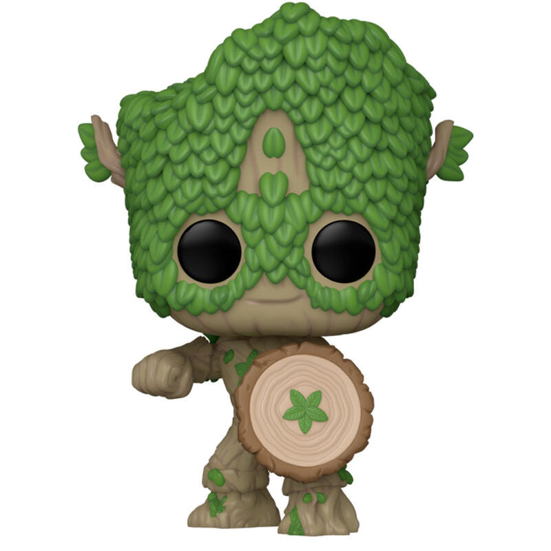 Figura POP de Marvel "Somos Groot": Groot como Capitán América