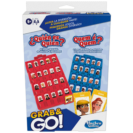 who's who  grab & gro  game