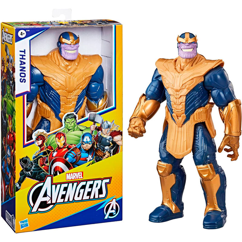 thanos deluxe titan hero figure avengers marvel 30cm