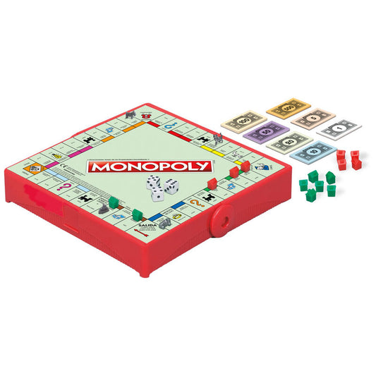 Monopoly Grab & Go! board game (Spanish)