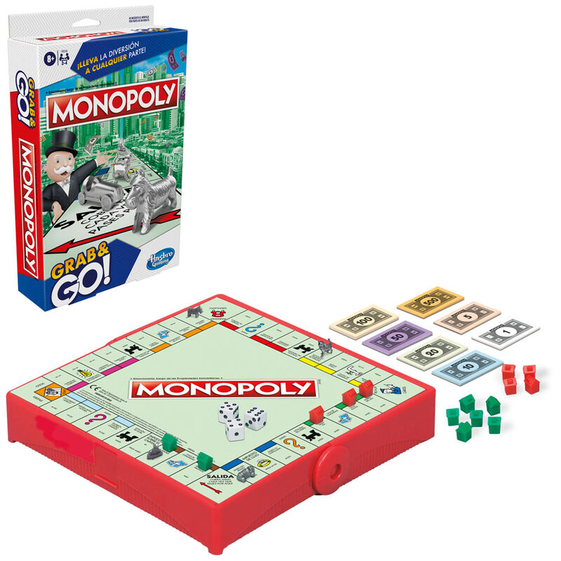 Gra planszowa Monopoly Grab & Go! (hiszpański)