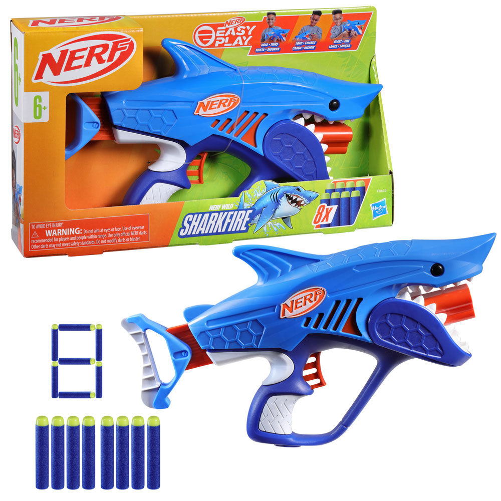 nerf sharkfire blaster