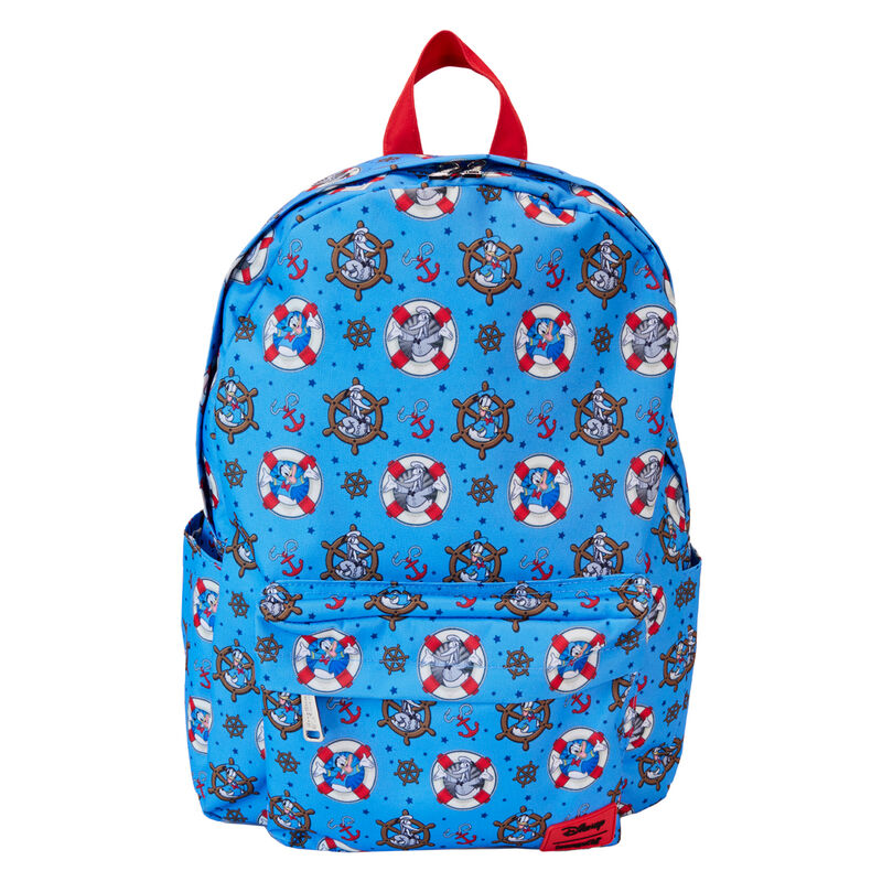 nylon backpack 90th anniversary donald duck disney loungefly 43cm