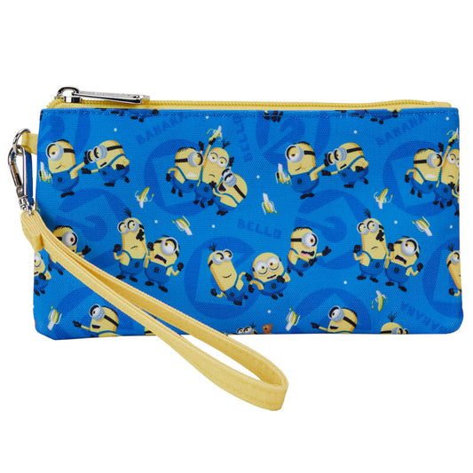 minions despicable me nylon wallet by loungefly