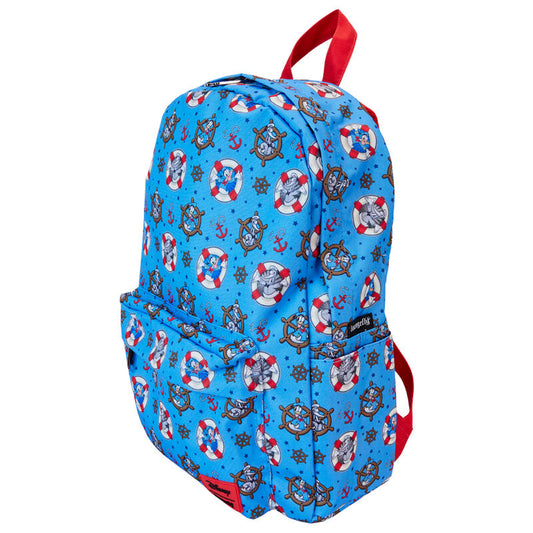 Zaino in nylon 90° anniversario Paperino Disney Loungefly 43 cm