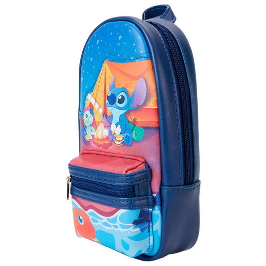 Camping Cuties Stitch Disney Loungefly Pencil Case