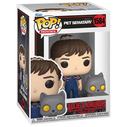 pet sematary ellie & church pop figure