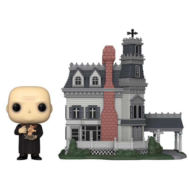 Figurka POP Town Rodzina Addamsów Wujek Fester i rezydencja rodziny Addamsów