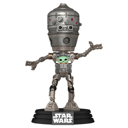 Luksusowa figurka POP Star Wars The Mandalorian IG 12 z Grogu