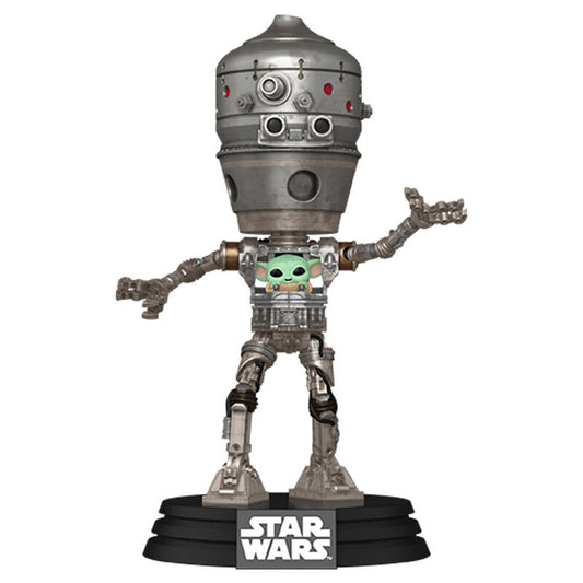 Deluxe POP Figure Star Wars The Mandalorian IG 12 con Grogu