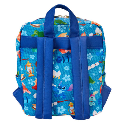 Nylon Camping Backpack Cuties Stitch Disney Loungefly 24cm