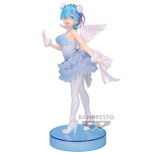 figure rem clear & dressy re:zero starting life in another world 22cm
