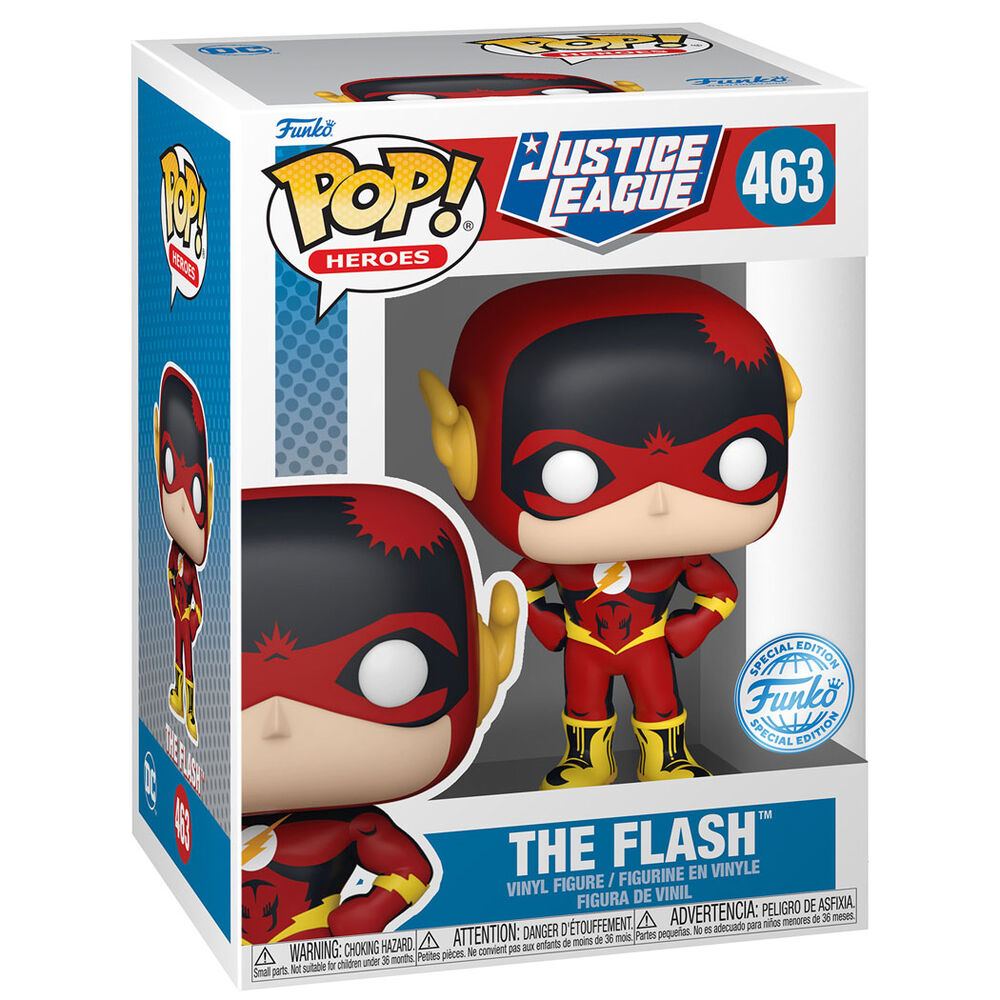 pop figure dc comics justice league the flash exclusive