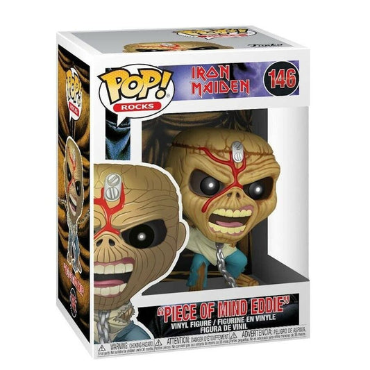 iron maiden piece of mind skeleton eddie pop figure