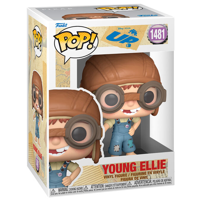 pop figure disney pixar up young ellie