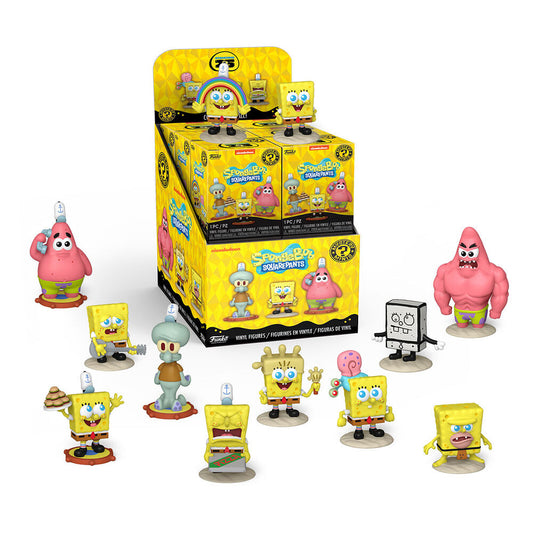 spongebob mystery mini figures assorted