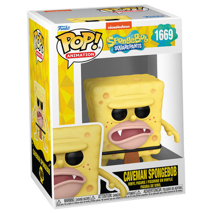 spongebob caveman pop figure