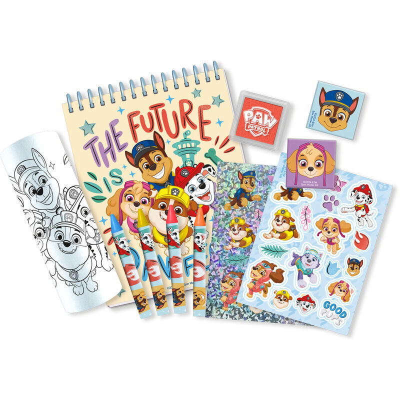 Set de papelería 3D de Paw Patrol