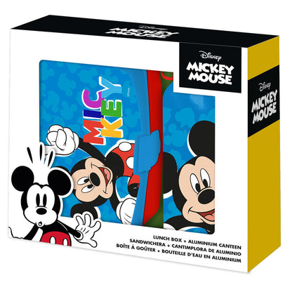 disney mickey mouse canteen and sandwich box set