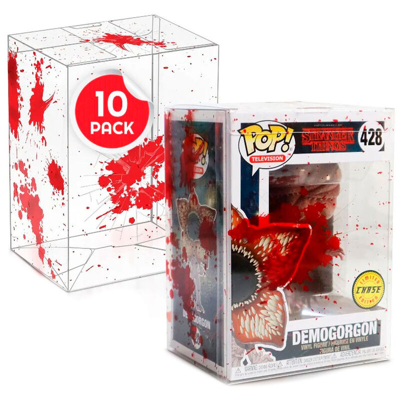 set of 10 funko pop bullet and blood effect protectors