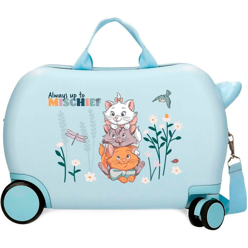 disney aristocats abs suitcase 45cm