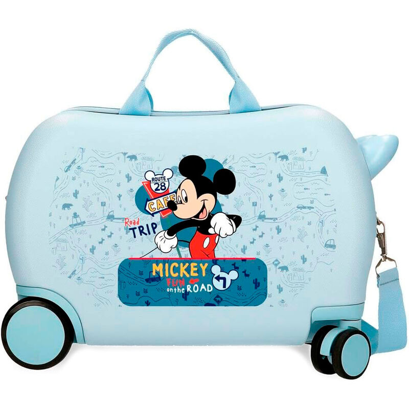 disney mickey mouse abs suitcase 45cm