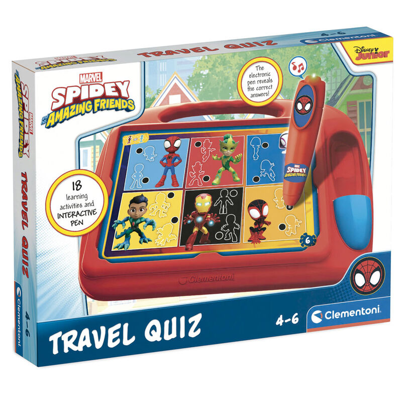 spidey marvel educational briefcase