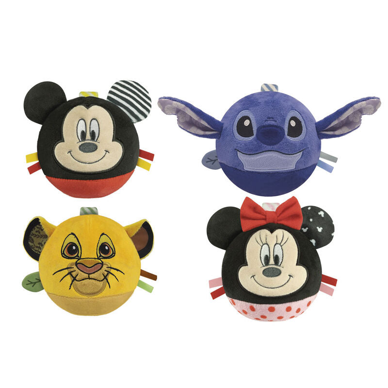 disney animal friends soft rattles assortment