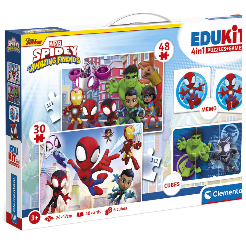 edukit 4 in 1 spidey marvel