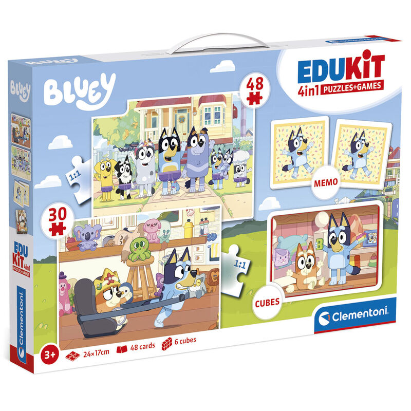 edukit 4 in 1 bluey